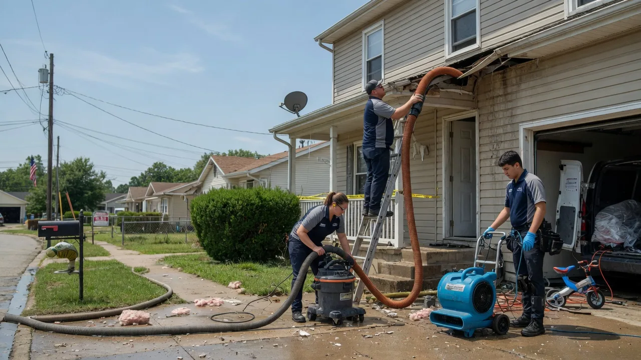 Water Damage Restoration in Green Valley, WI near me